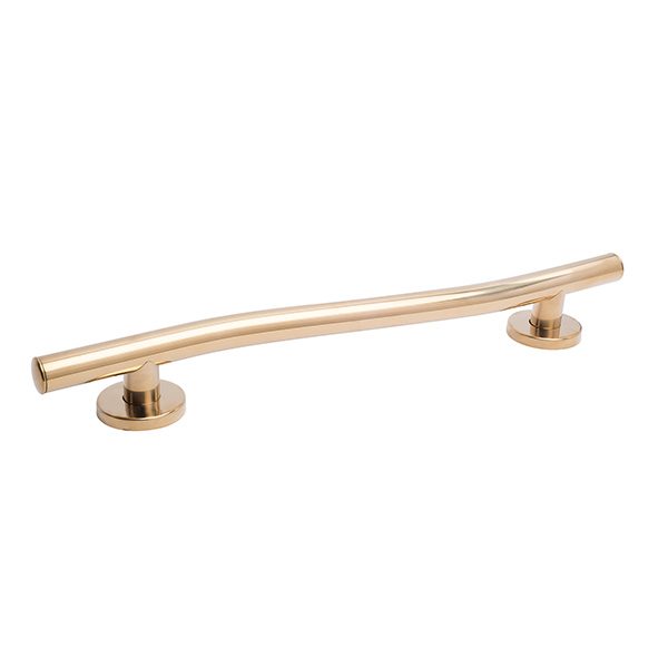 Splash Peak Grab Bars Polished Brass